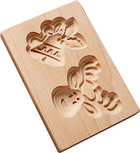 Wooden Cookie Biscuit Mold