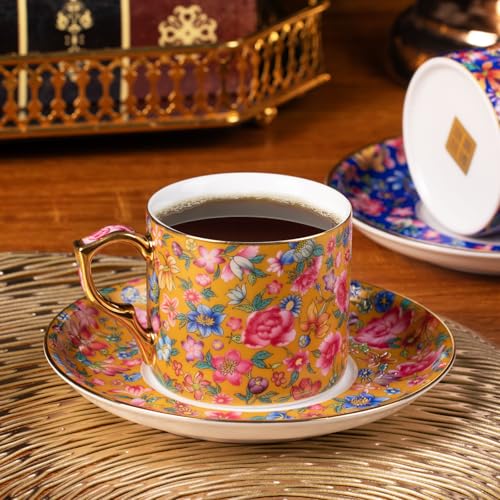Tea Cup and Saucer (2 Count)