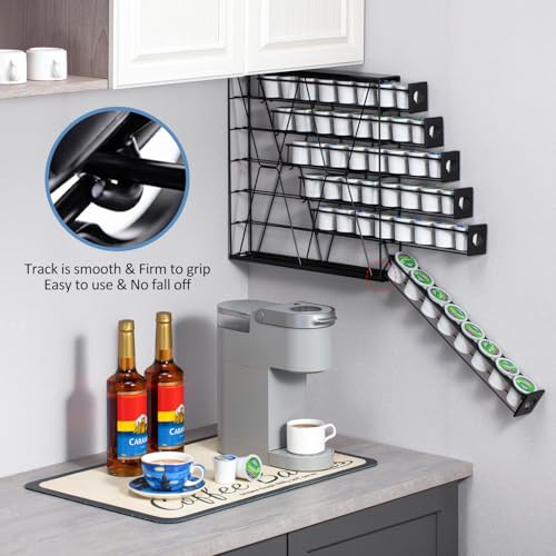 6 Tier Coffee Pod Holder for K Cup (6 Count)