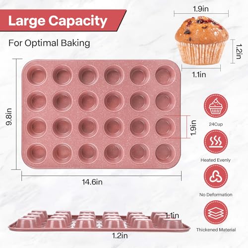 2 Pack Healthy Baking Cupcake Pan (2 Count)