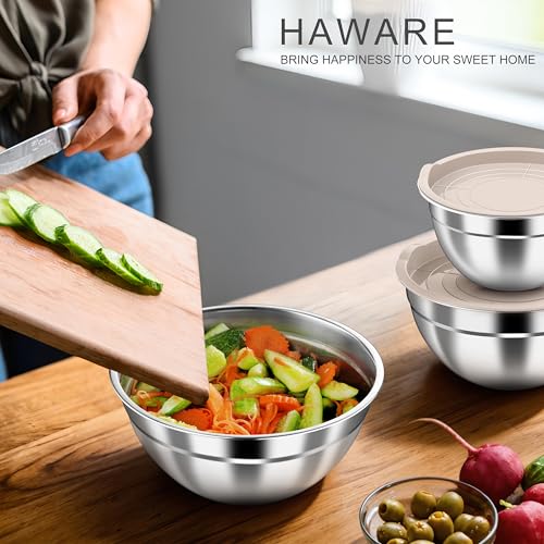Mixing Bowls with Airtight Lids (6 Count)