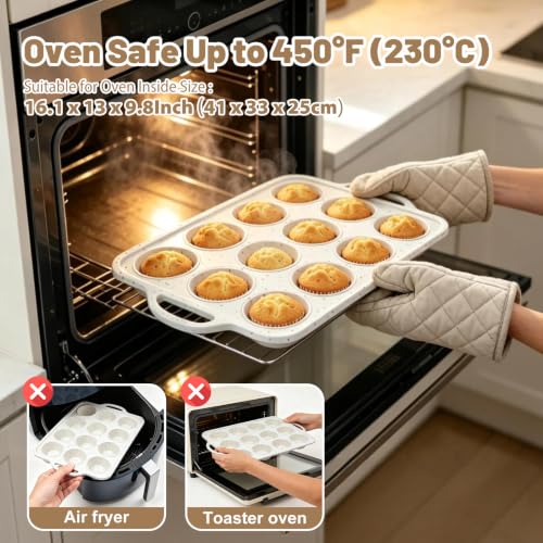 Silicone Mini Muffin Pan Set (2 Count)