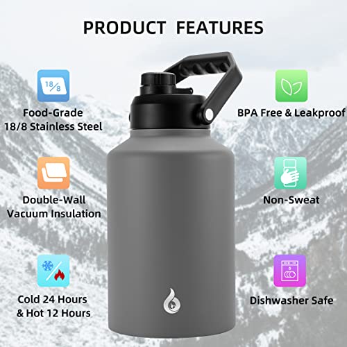 128oz Insulated Water Bottle
