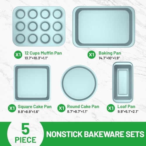 5 Piece Baking Pans Set (5 Count)