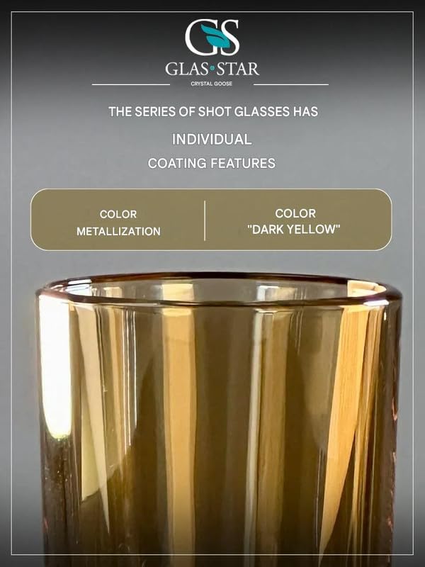 Honey Shot Glasses Set of 6 (6 Count)