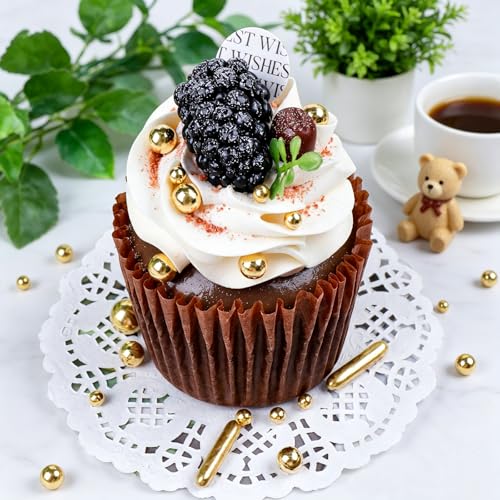 Gold Sprinkles for Cake Decorating (4.6 Ounce)