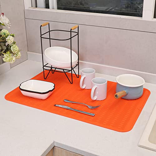 Silicone Dish Drying Mat for Multiple Usage