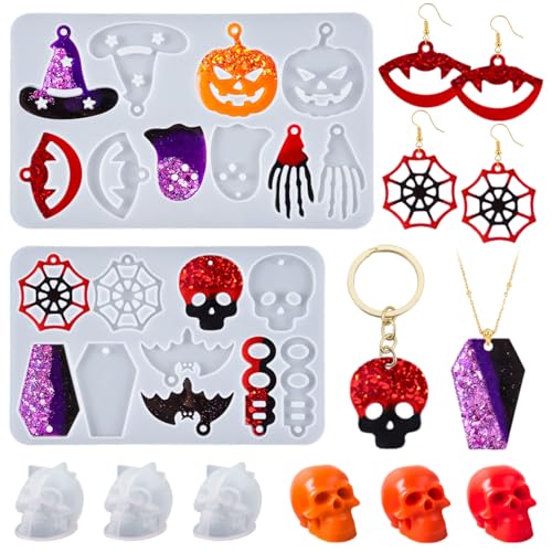 Halloween Resin Earrings Mold