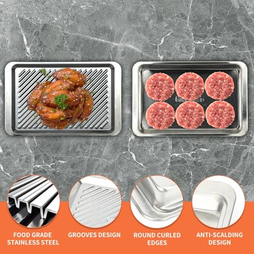Grilling Prep and Serve Trays