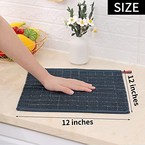 100% Cotton Terry Kitchen Dish Cloths (6 Count)