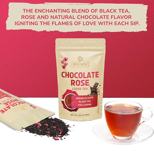 Chocolate Rose Black Tea Loose Leaf (3.53 Ounce)