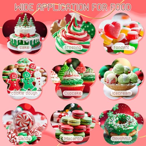 Gel Food Coloring for Cake Decorating (4 Fl Oz)