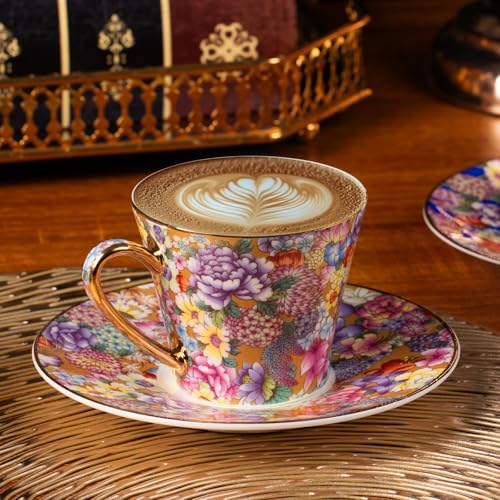 Tea Cup and Saucer (2 Count)