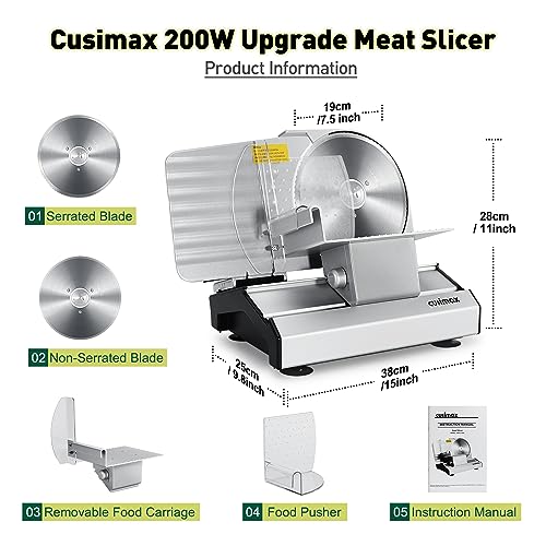 Electric Meat Slicer for Home