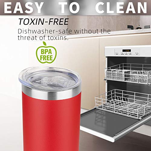 20 oz Skinny Tumblers Bulk Set (8 Count)