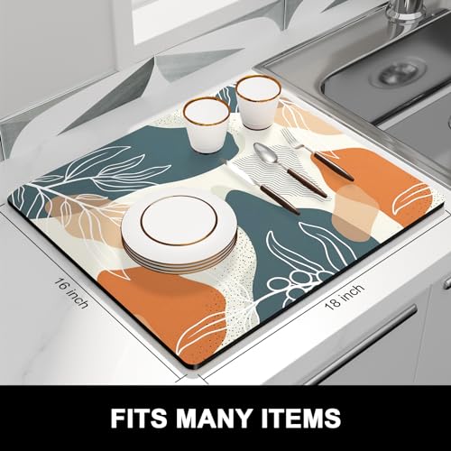 Dish Drying Mat for Kitchen Counter