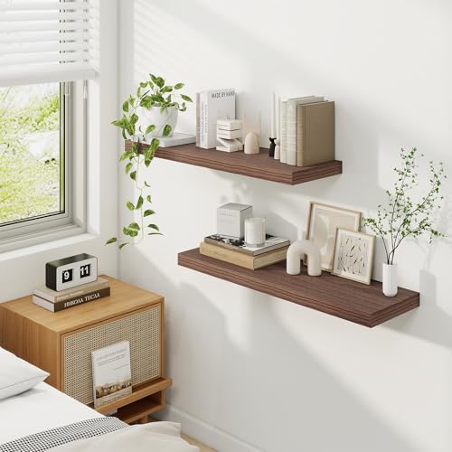 9.3Inch Deep Floating Shelves for Wall (2 Count)