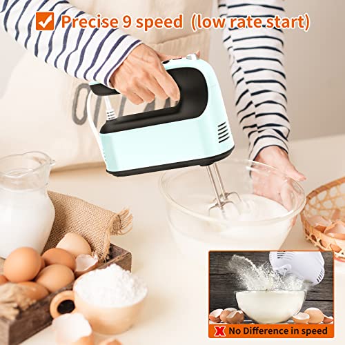 9 Speed Digital Hand Mixer Electric