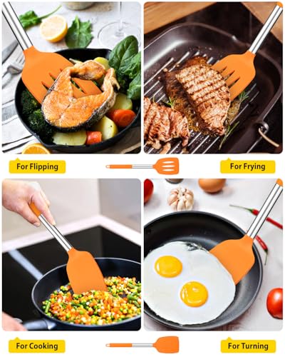 Pack of 2 Silicone Solid Turner (2 Count)