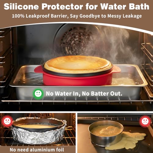 Nonstick 4 7 9 Inch Springform Pan Cheesecake Pan with Protector