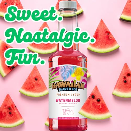 Syrup Pint Watermelon Flavor (16 Fl Oz)