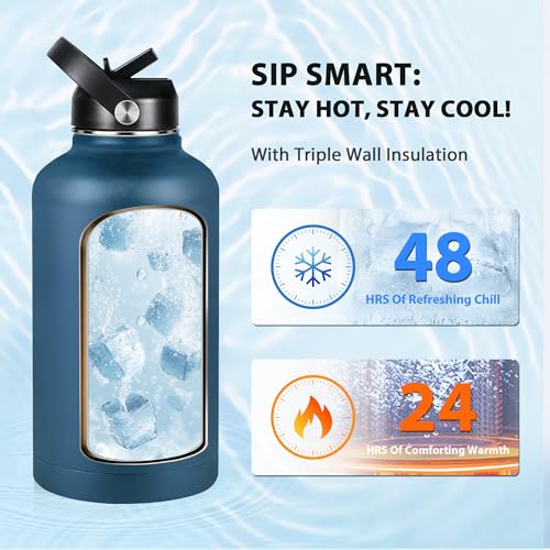 Insulated Water Bottle 64 oz