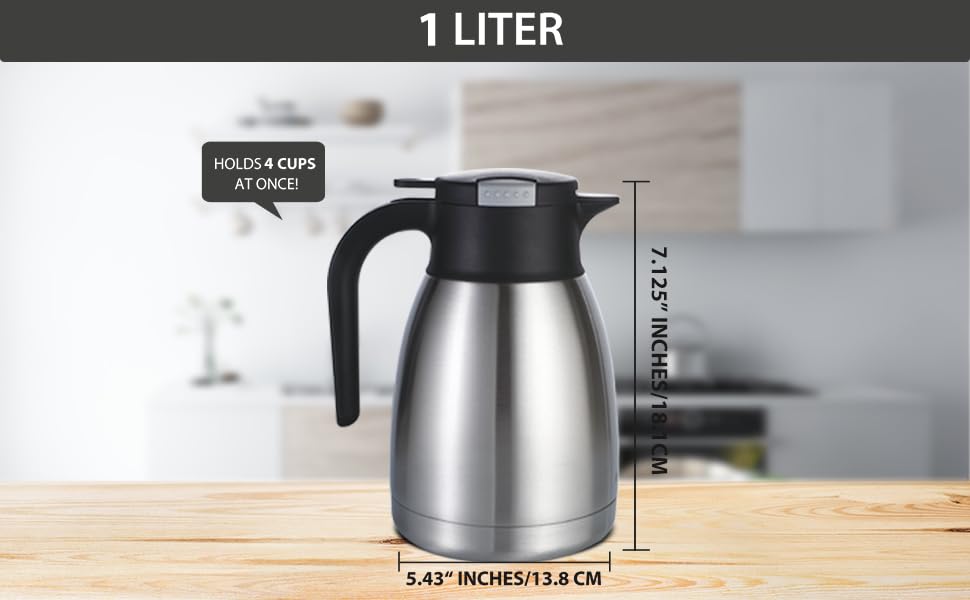 Thermal Coffee Carafe Dispenser