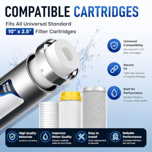 Whole House Water Filter Housing