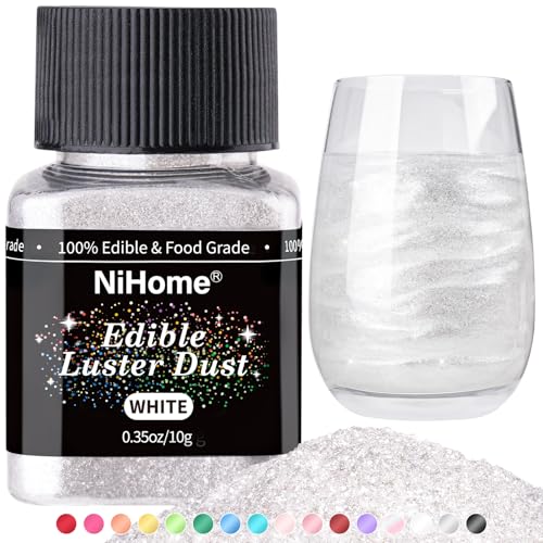 Edible Food Grade Glitter Powder Glimmer Luster Dust for Drinks