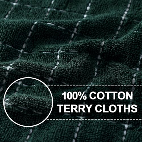 100% Cotton Terry Kitchen Towels (4 Count)
