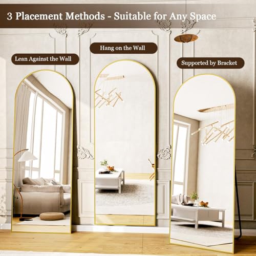 18 x 58 inch Arched Full Length Mirror