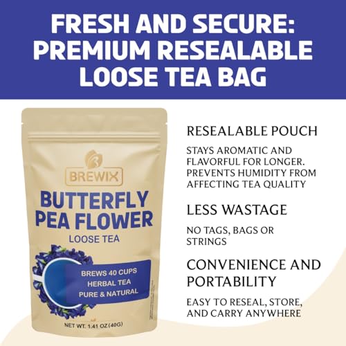 Butterfly Pea Flower Herbal Tea Loose Leaf