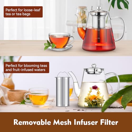 Glass Teapot 1200ml