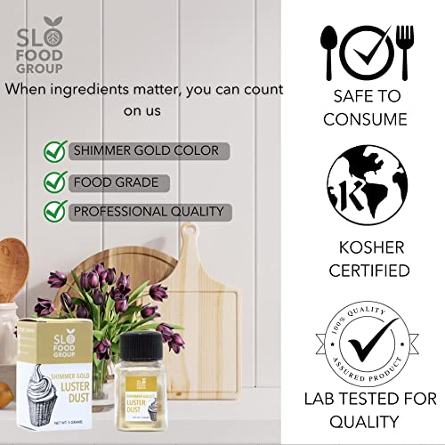 Shimmer Gold Luster Dust