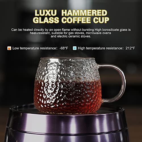 Hammered Tea Cups (15 Fl Oz)