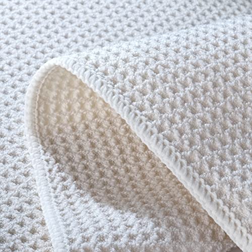 340 GSM Microfiber Waffle Kitchen Dish Tea Towel (12 Count)
