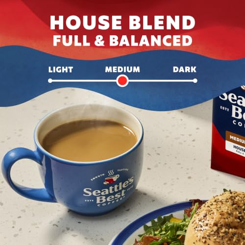 Ground Coffee House Blend Medium Roast (12 Ounce)