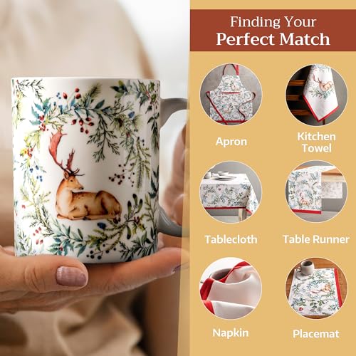 Coffee Mug with Handles Tea Cups (2 Count)