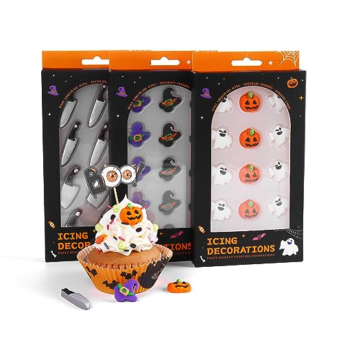 Edible Halloween Cake Decorations (39 Count)