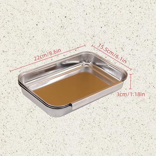 3 Piece Stainless Steel Breading Set (3 Count)