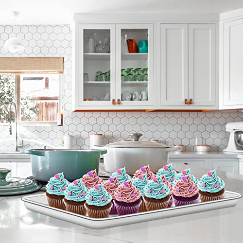 Baking Sheet with Rack Set [2 Sheets + 2 Racks] (4 Count)