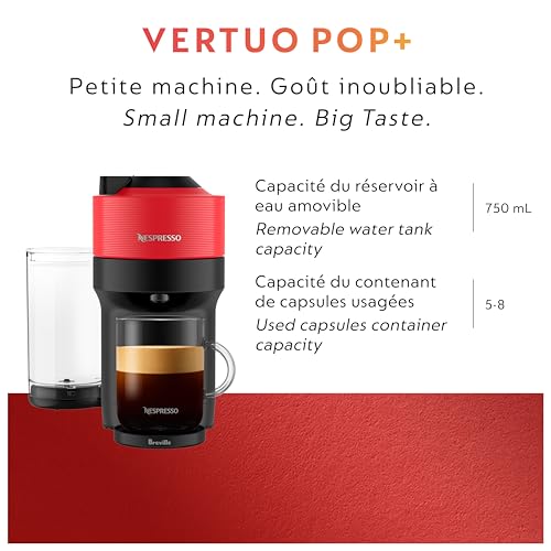 Vertuo Pop+ Coffee and Espresso Maker by Breville