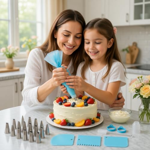 Piping Bags and Tips Set