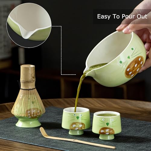 Matcha Whisk Set with Spout (6 Count)
