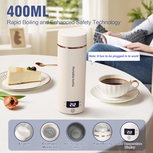 Portable Electric Kettle for Travel 120V
