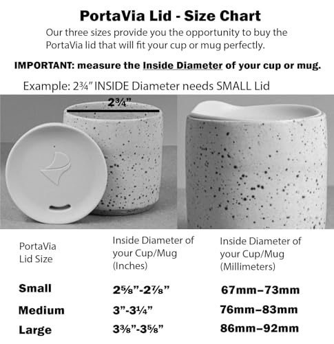 Reusable Silicone Lid for Coffee Cups and Mugs