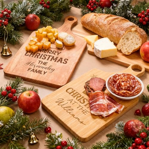 Engraved Christmas Cutting Board