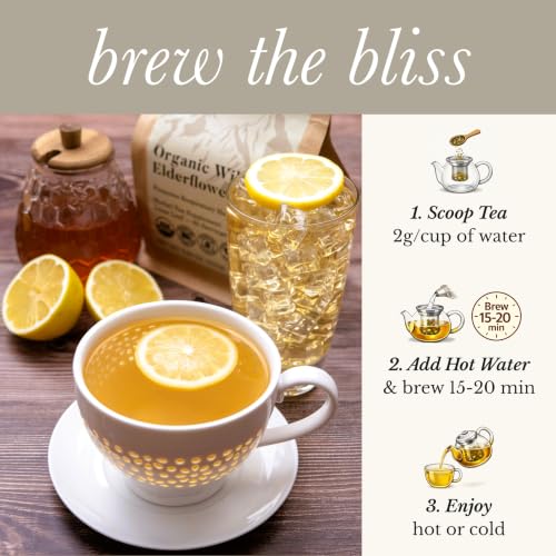Organic Elderflower Tea (60 Count)