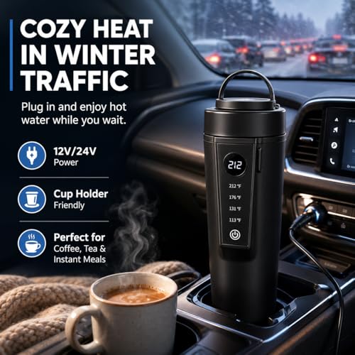 Travel Car Kettle 12V