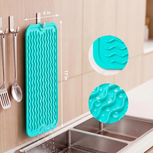 Silicone Dish Drying Mat for Multiple Usage